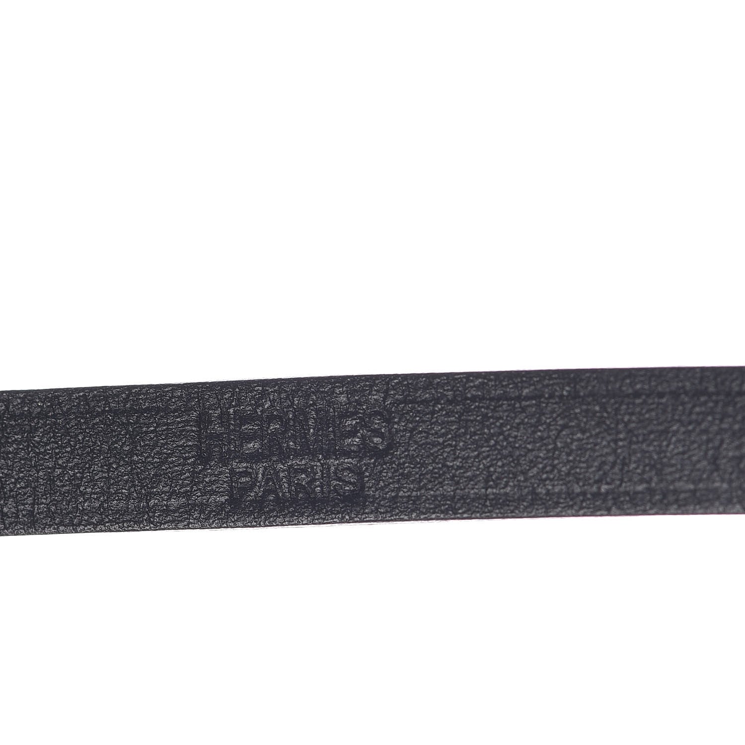 Hermes Chamonix Hapi 3 Triple Tour Wrap Bracelet M Black 5 of 6