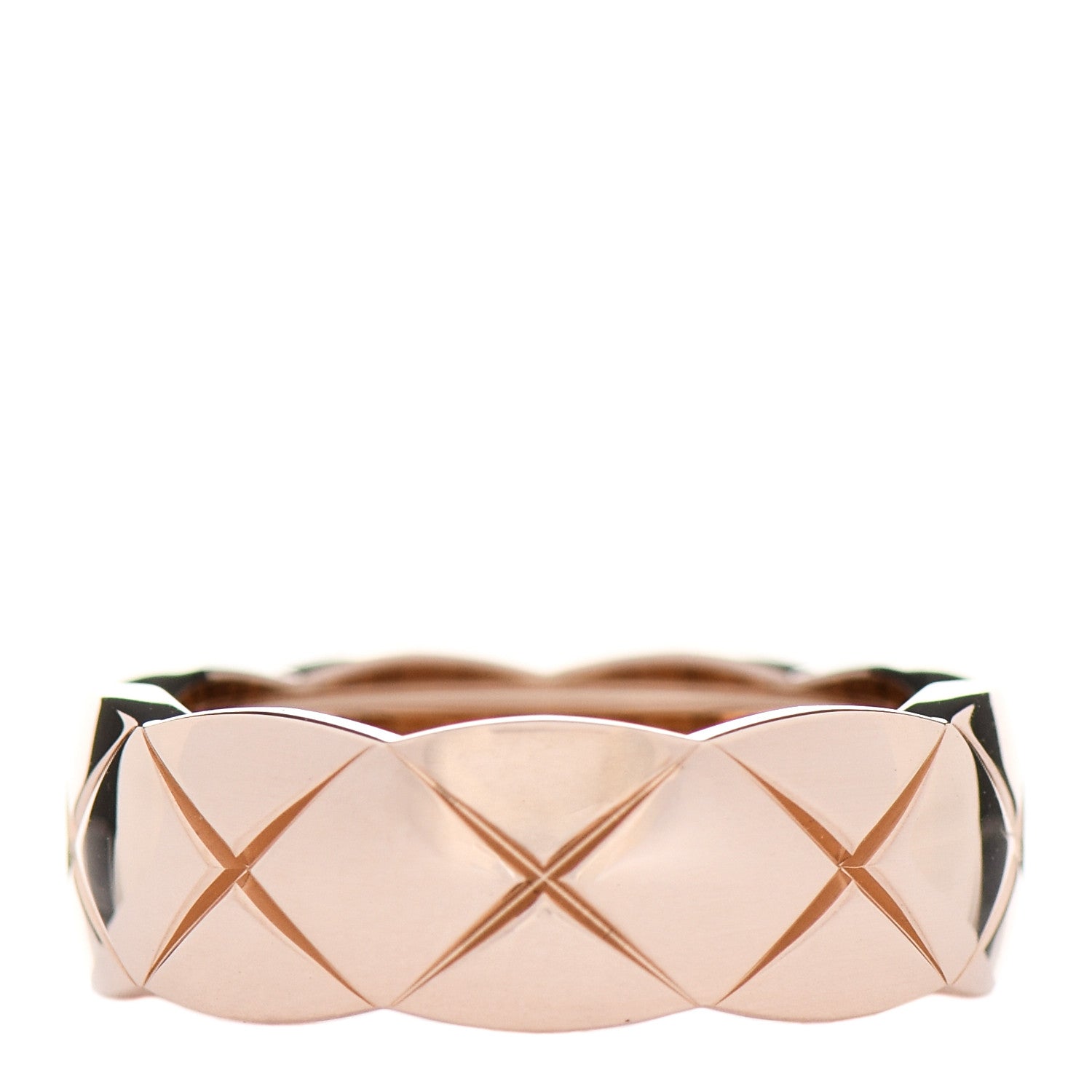 Chanel 18K Beige Gold Small Coco Crush Ring 51 5.75 1 of 8