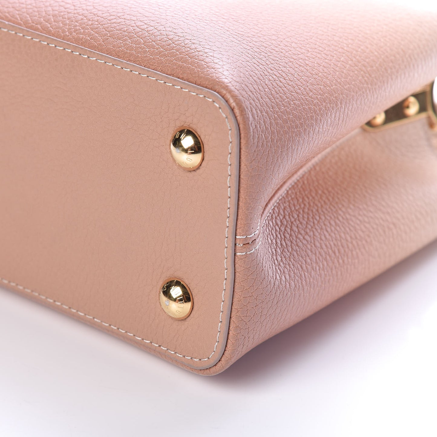 Taurillon Gradient Capucines PM Cloudy Creme