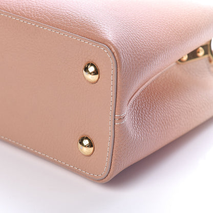 Louis Vuitton Taurillon Gradient Capucines PM Cloudy Creme 9 of 10