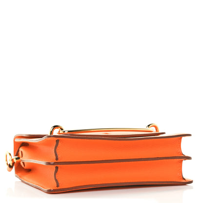 Hermes Evercolor Mini Sac Roulis Orange 3 of 7