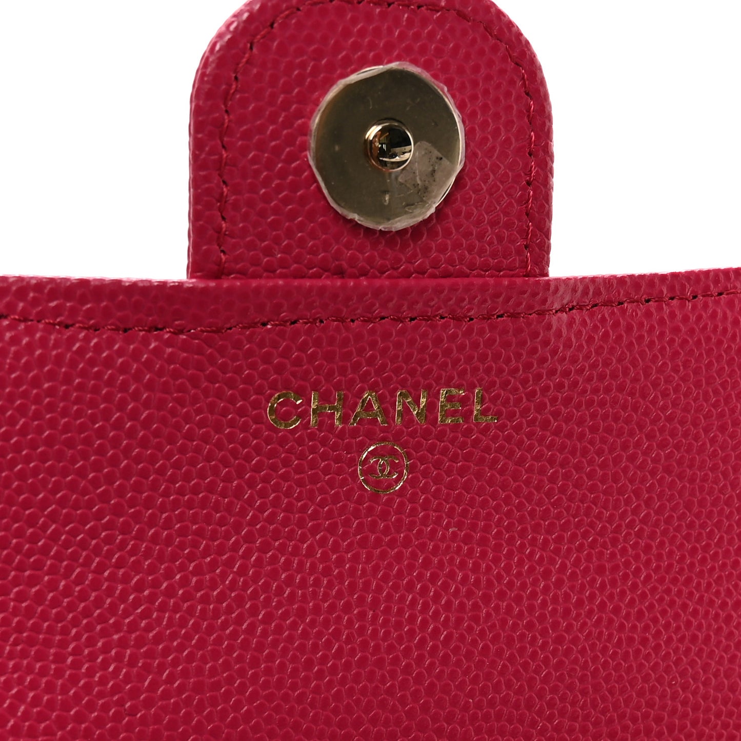 Caviar Fabric Quilted Foldable Tote With Chain Pink Multicolor