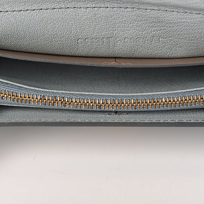 Tom Ford Calfskin Natalia Wallet On Chain Light Blue 12 of 14