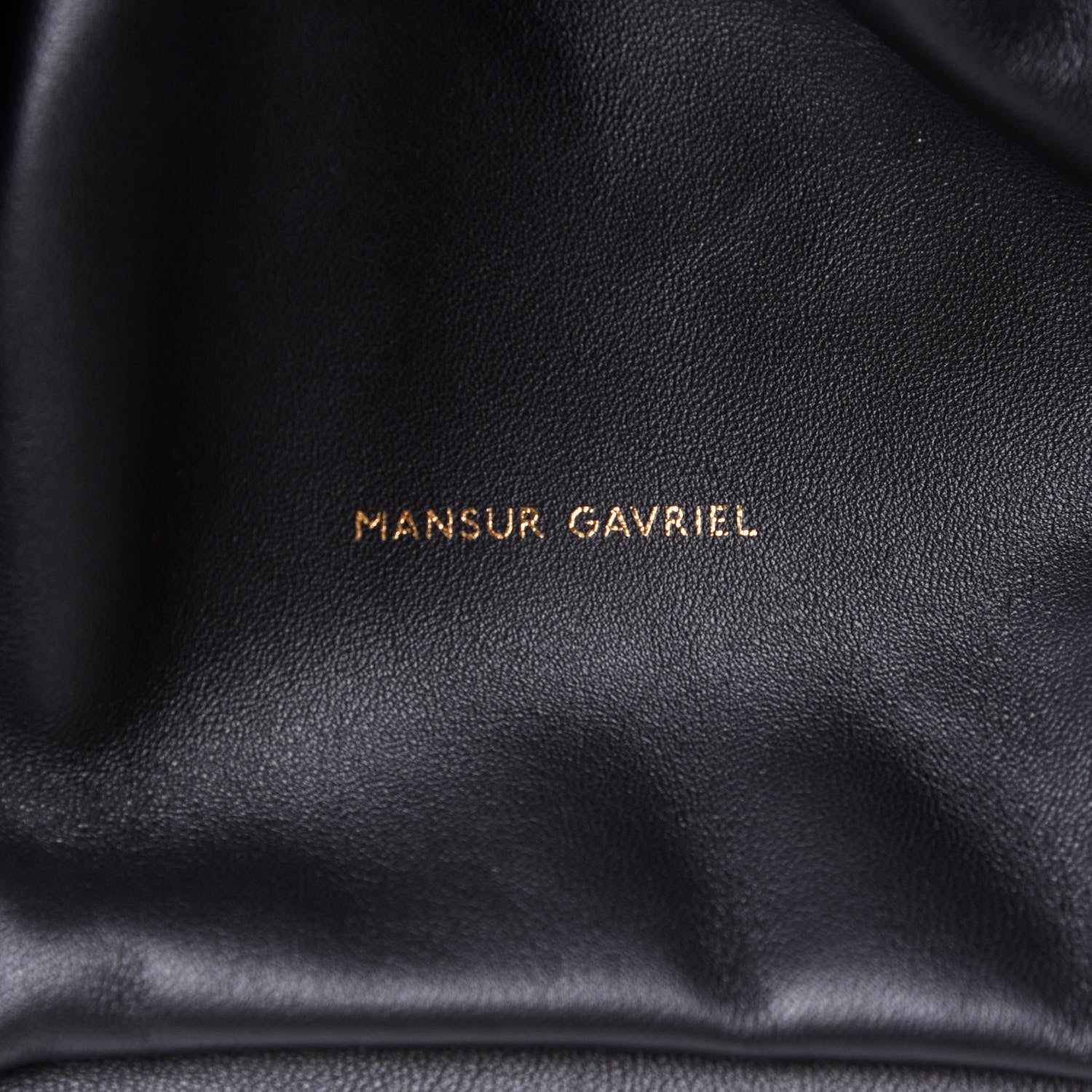 Mansur Gavriel Lambskin Wave Frame Clutch Black 7 of 9