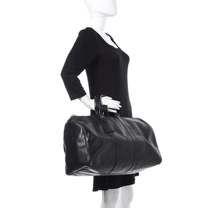Louis Vuitton Epi Keepall 50 Black 2 of 16