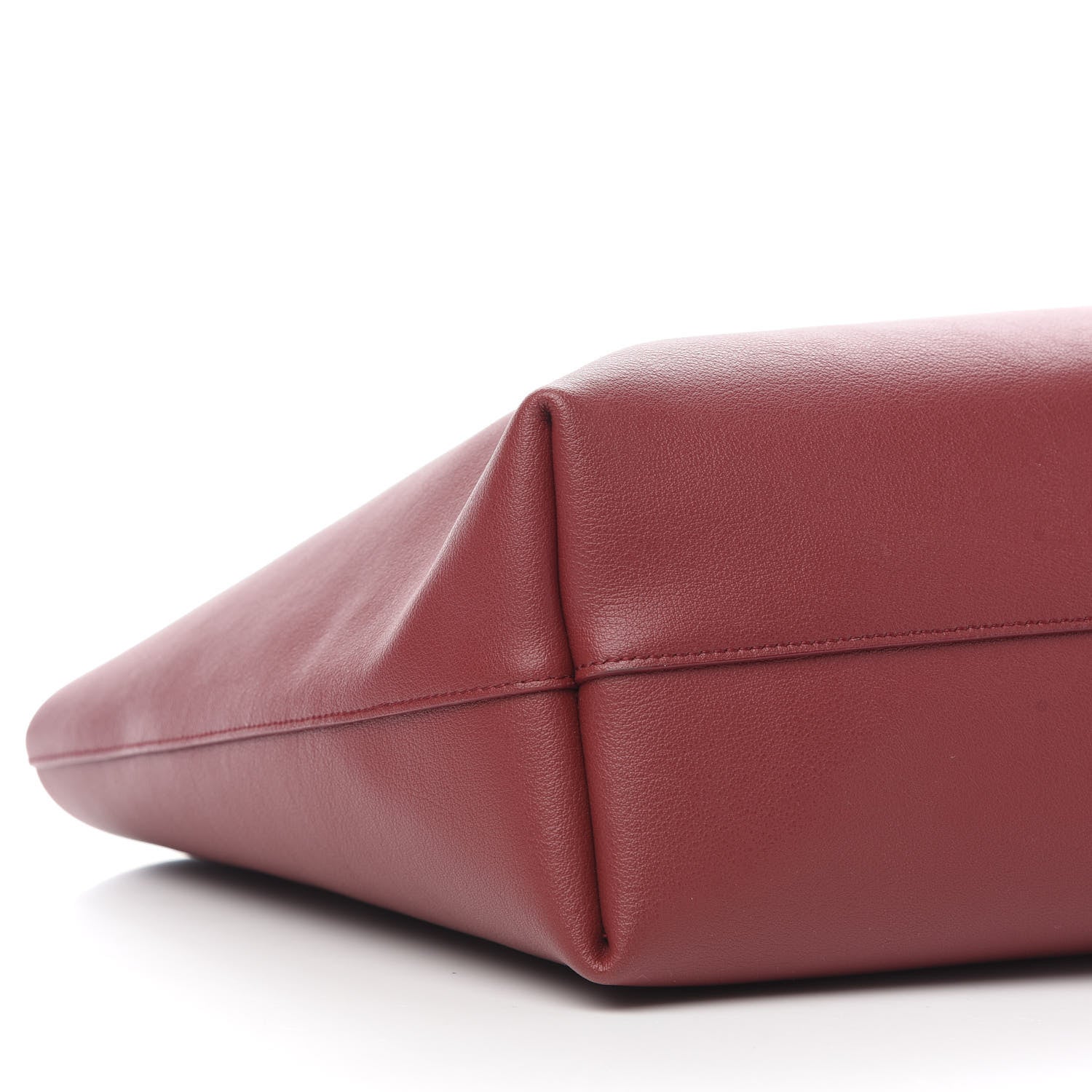 Saint Laurent Calfskin Large Shopping Tote Palissandre 9 of 10