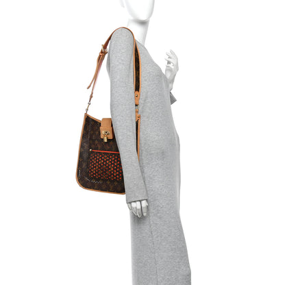 Louis Vuitton Monogram Perforated Musette Orange 2 of 13