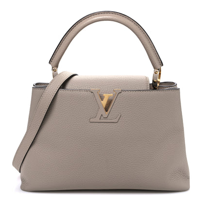 Louis Vuitton Taurillon Capucines PM Galet 1 of 9