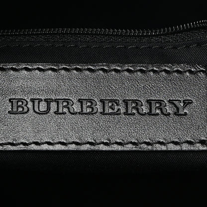 Burberry Haymarket Check Small Northfield Tote Black 6 of 13