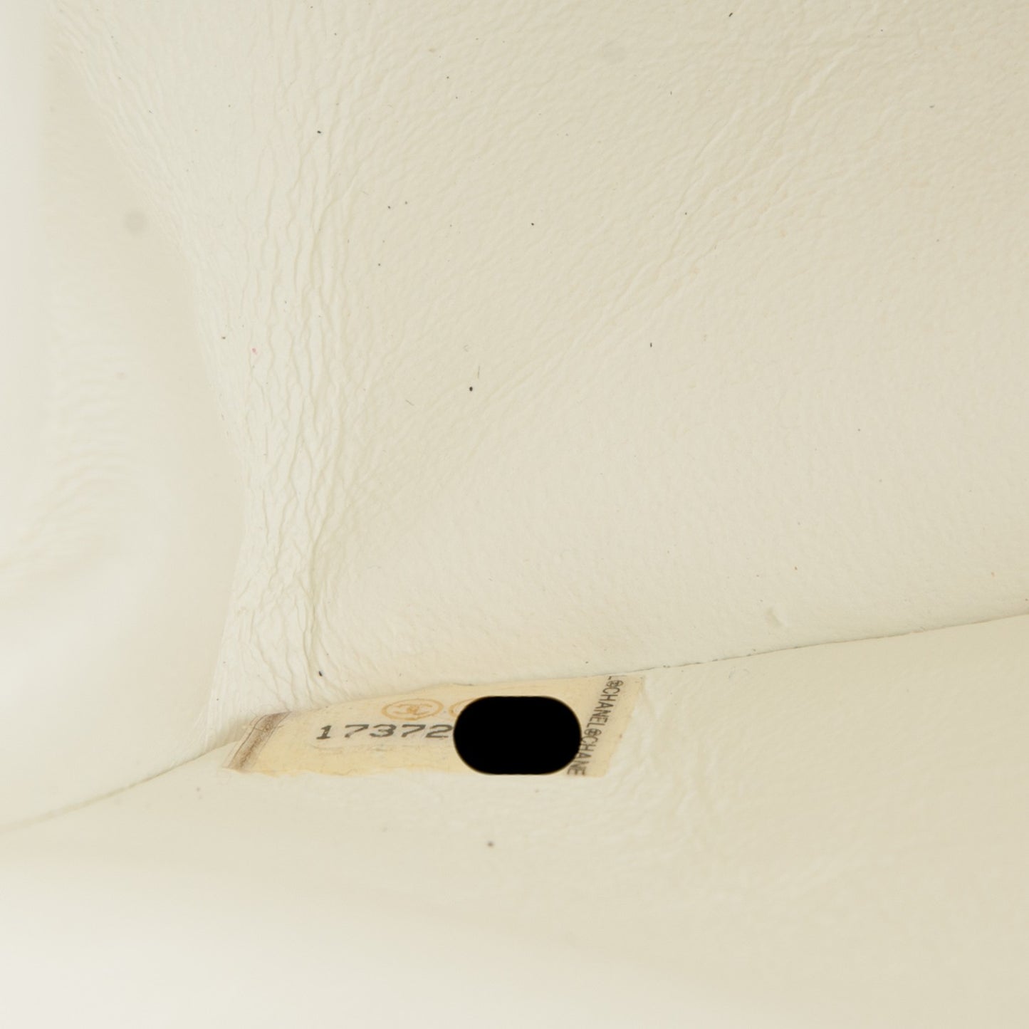 Lambskin Quilted Jumbo Double Flap White
