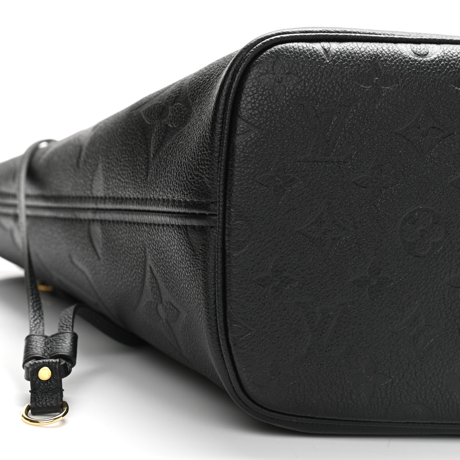 Louis Vuitton Empreinte Monogram Giant Neverfull MM Black 9 of 12