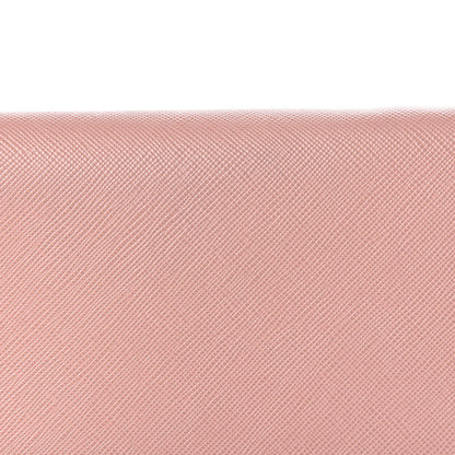 Prada Saffiano Metal Large Chain Wallet Orchidea 9 of 11