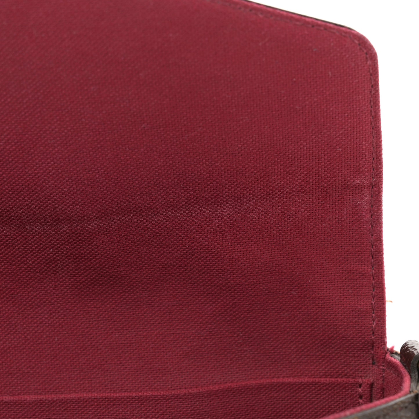 Monogram Pochette Felicie Chain Wallet Fuchsia