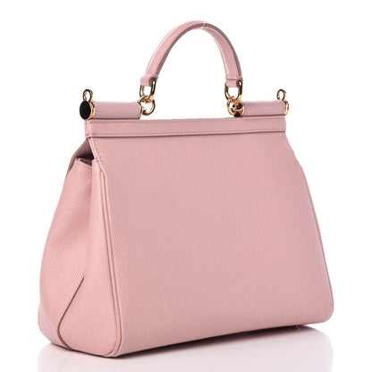 Dolce & Gabbana Dauphine Medium Miss Sicily Satchel Pink 3 of 6