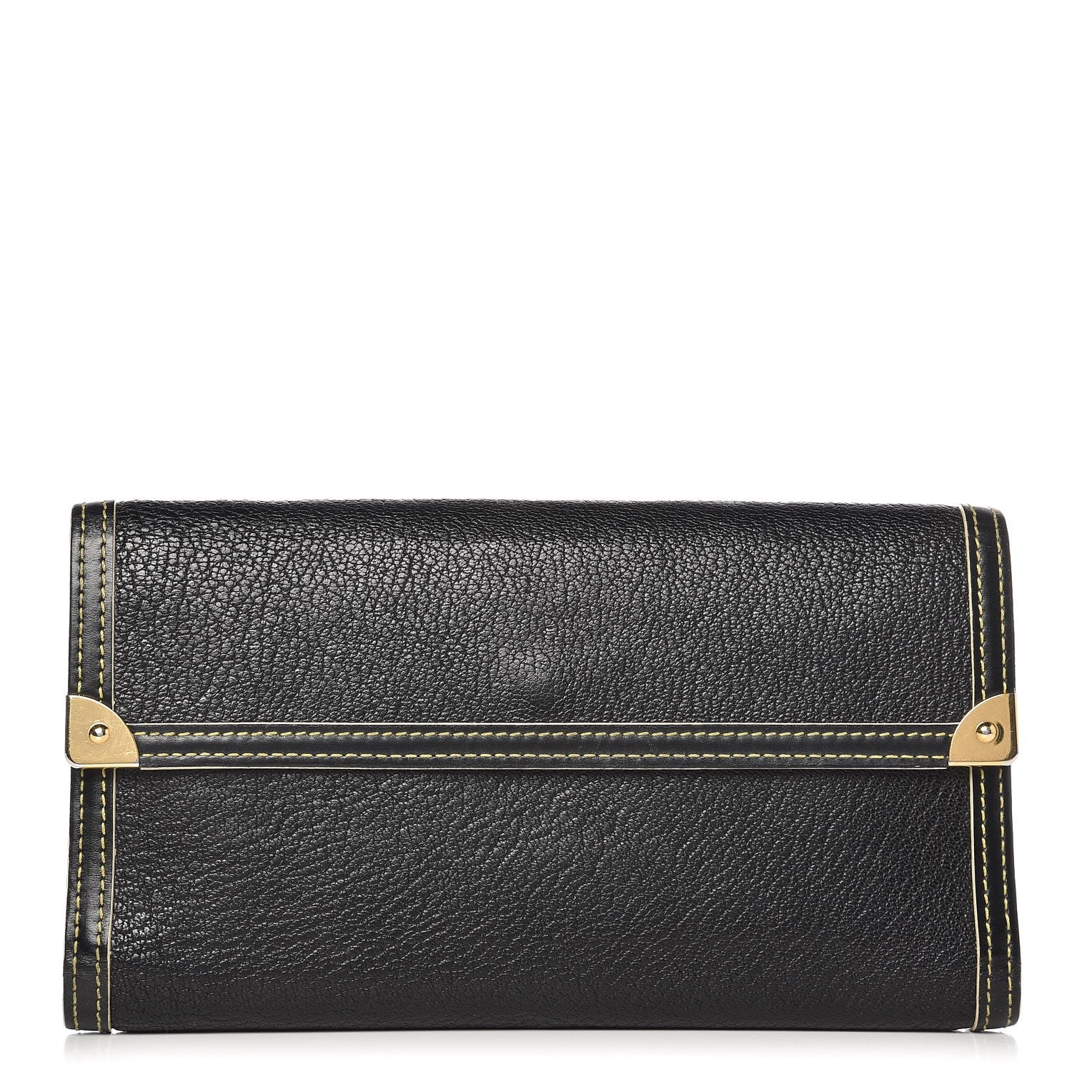 Louis Vuitton Suhali Porte Tresor International Wallet Black 1 of 12
