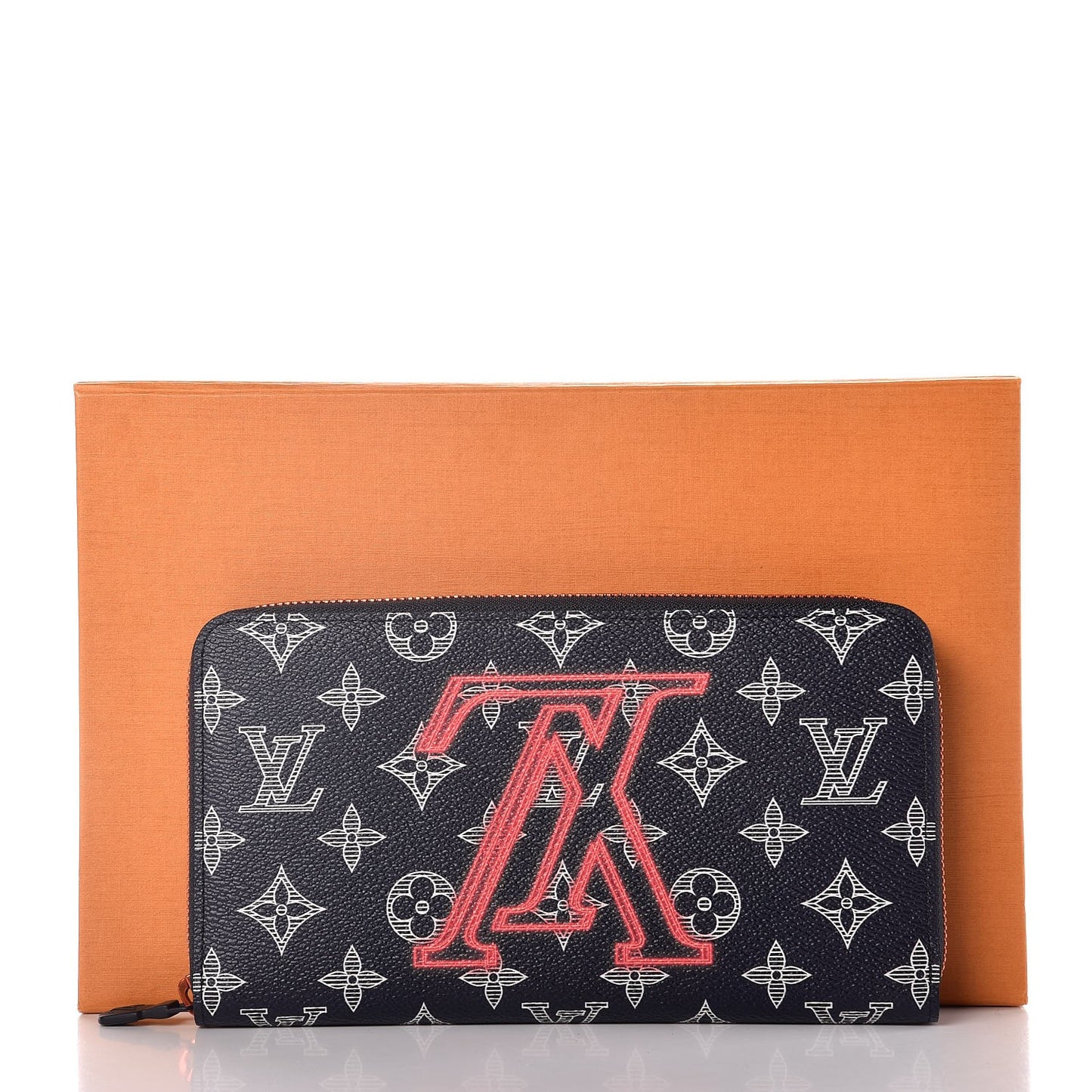 Monogram Upside Down Zippy Organizer Wallet