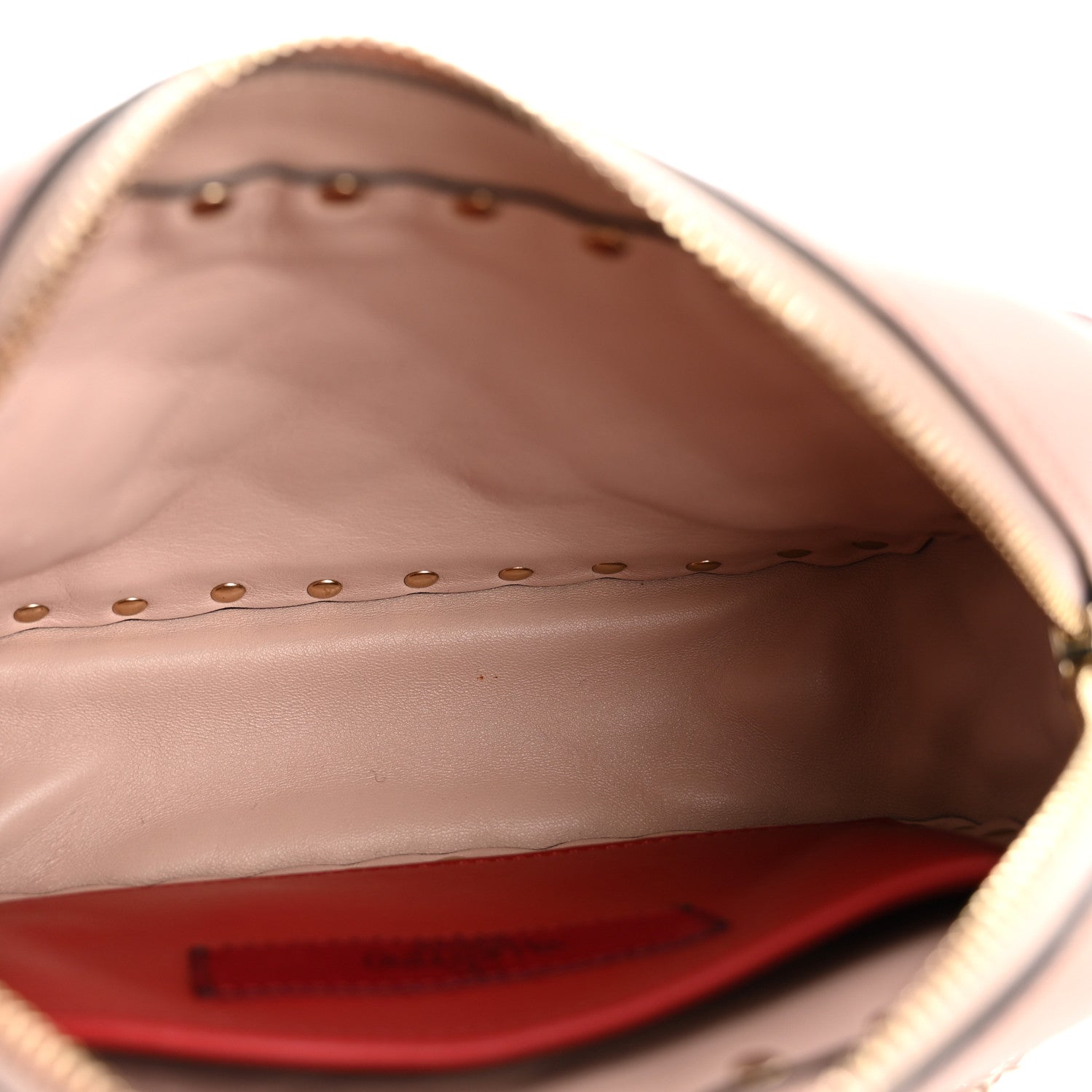 Valentino Garavani Nappa Rockstud Spike Camera Crossbody Bag Water Rose 5 of 12