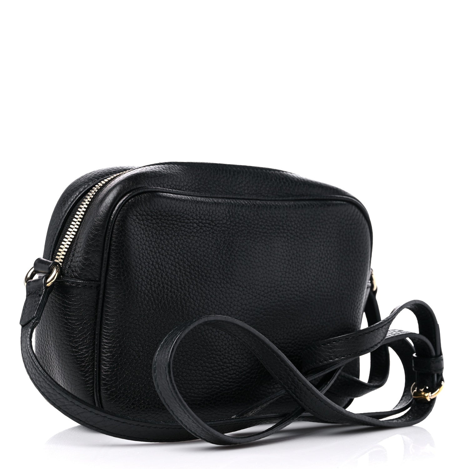 Gucci Pebbled Calfskin Small Soho Disco Bag Black 3 of 14