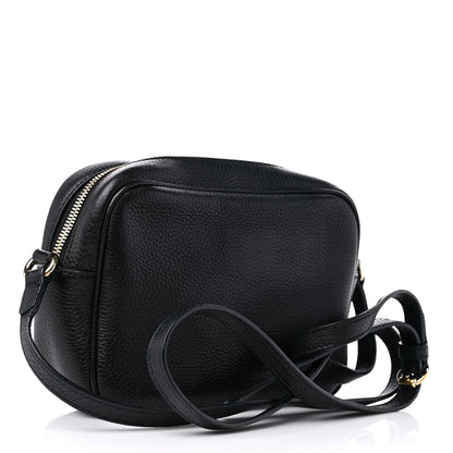 Gucci Pebbled Calfskin Small Soho Disco Bag Black 3 of 14