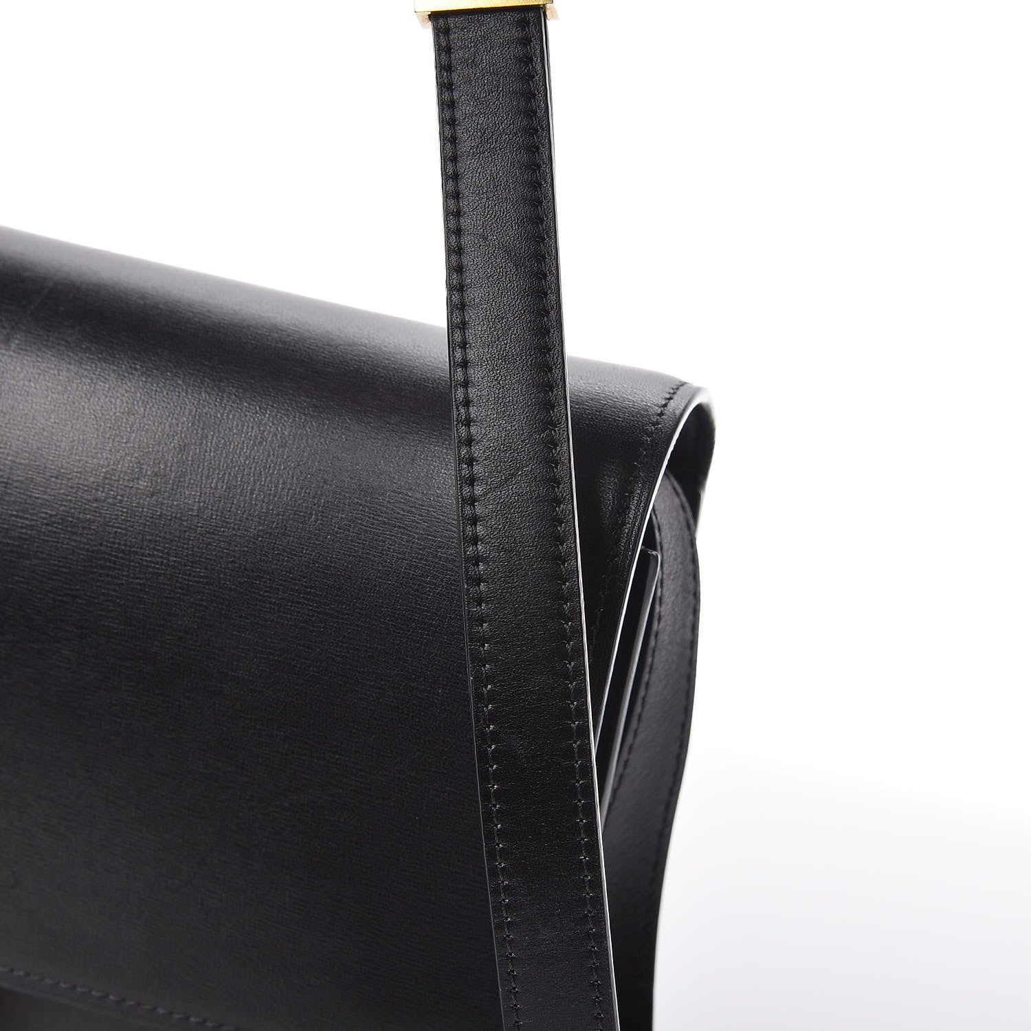 Celine Box Calfskin Medium Classic Box Flap Bag Black 16 of 18