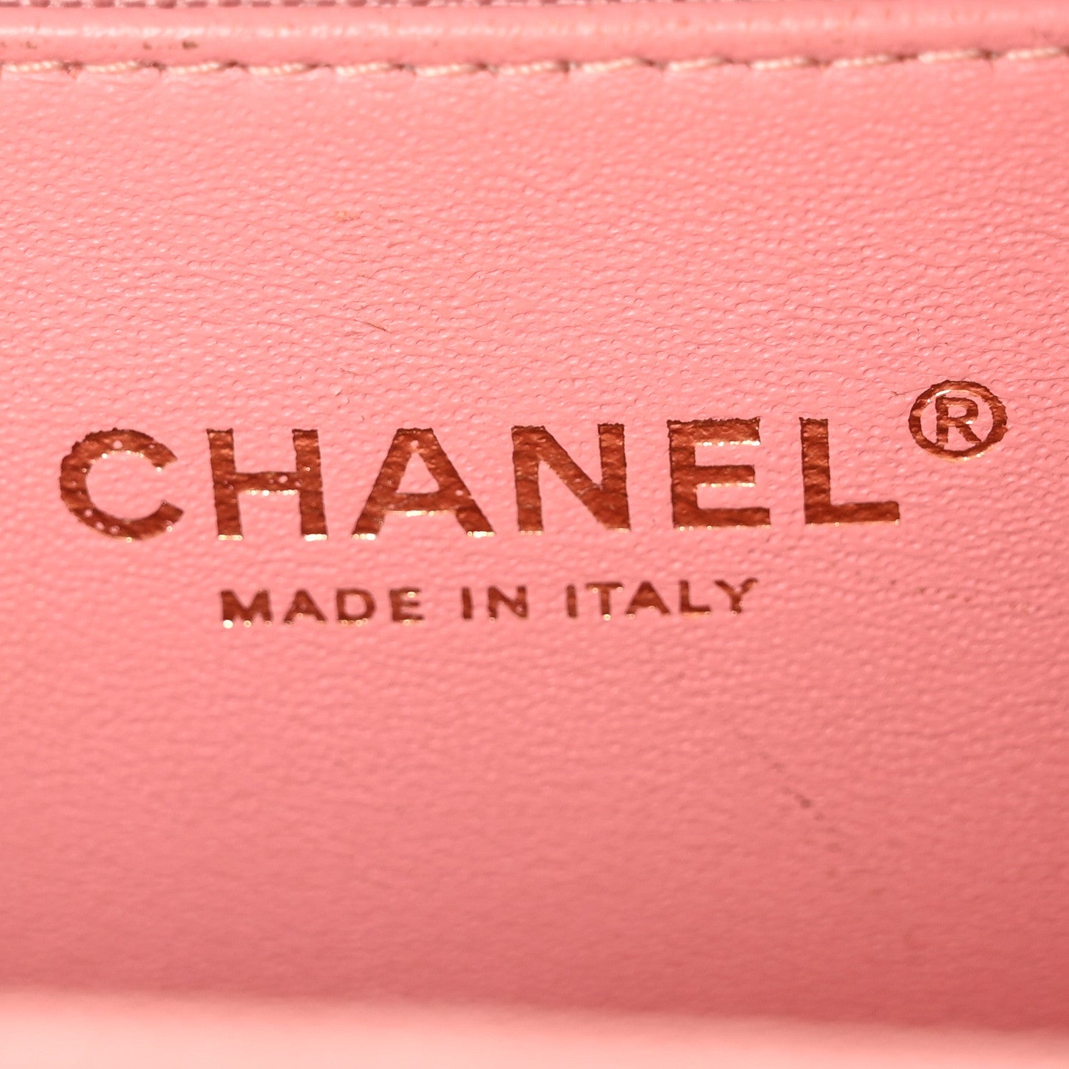 Chanel Caviar Quilted Medium CC Filigree Vanity Case Rose Pink 6 of 10