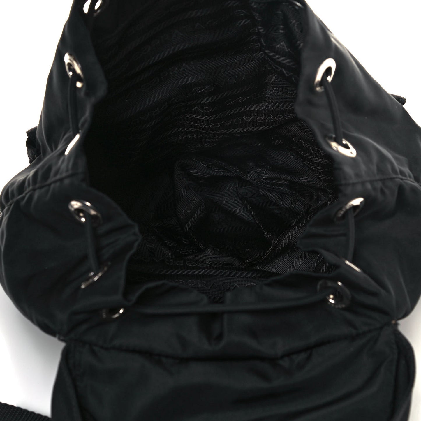Tessuto Nylon Vela Small Backpack Black