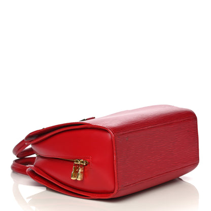 Louis Vuitton Epi Pont-Neuf Castillan Red 4 of 36