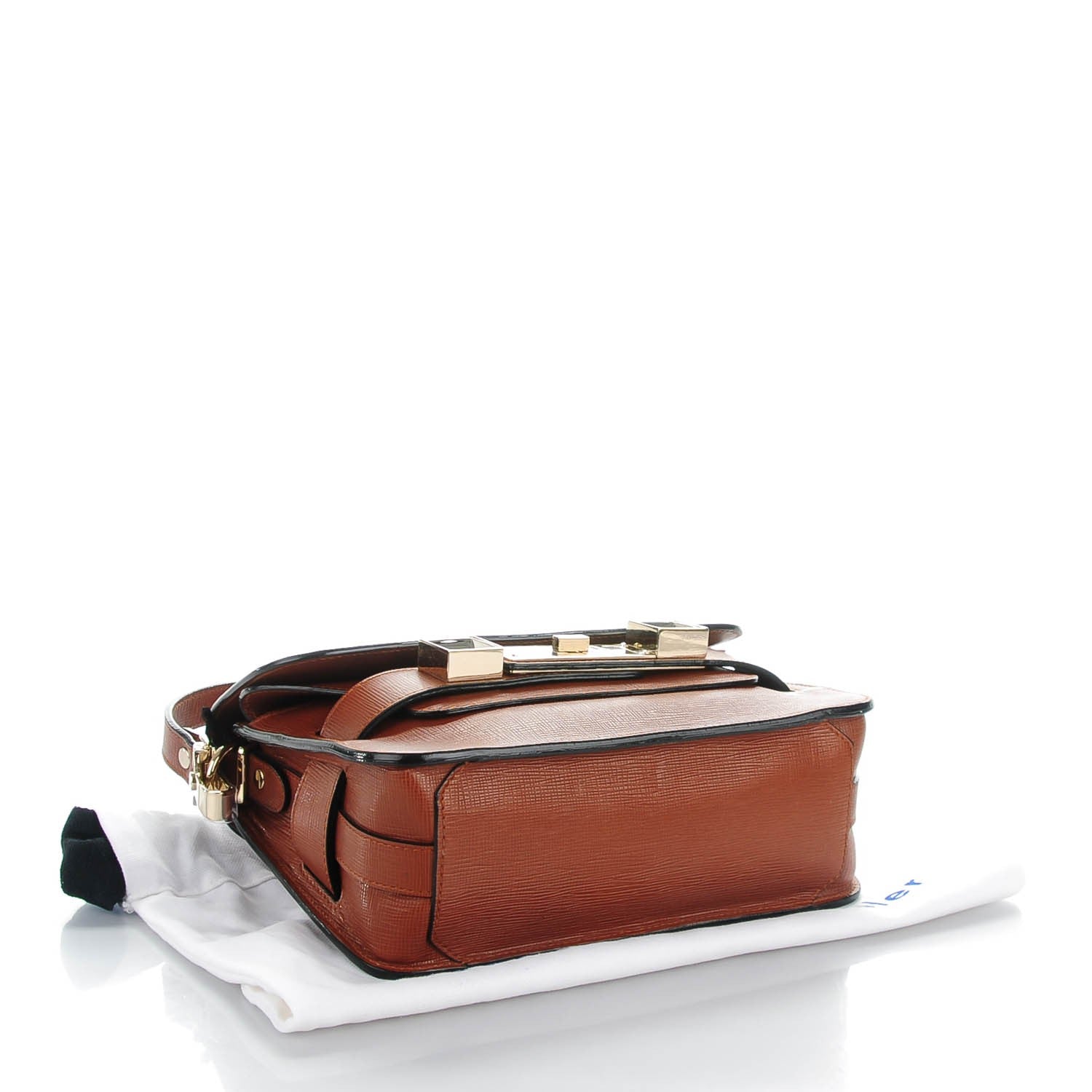 Proenza Schouler Linosa Calfskin Mini PS11 Classic Shoulder Bag Nice Tan 4 of 7