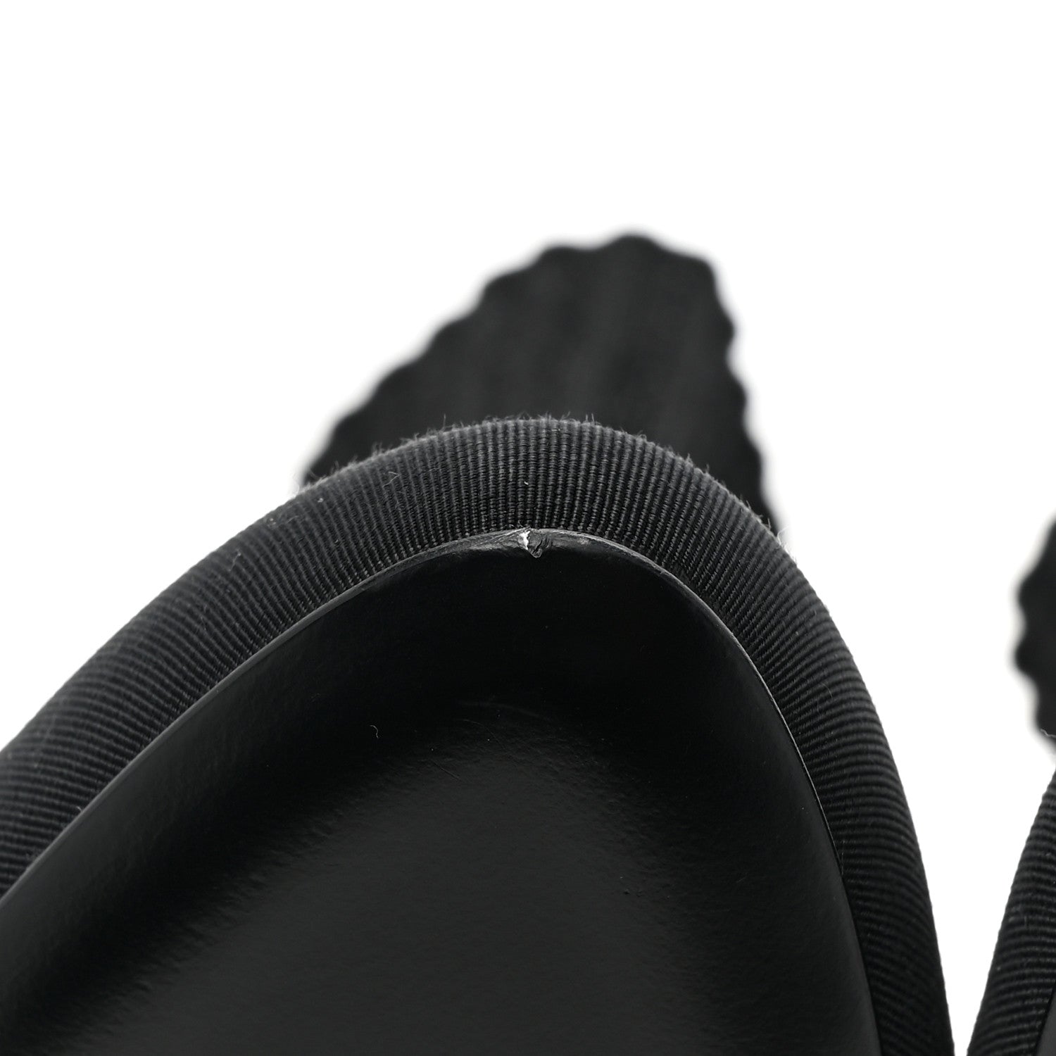 Chanel Jersey Grosgrain CC Cap Toe Short Boots 39 Blue Black 10 of 10