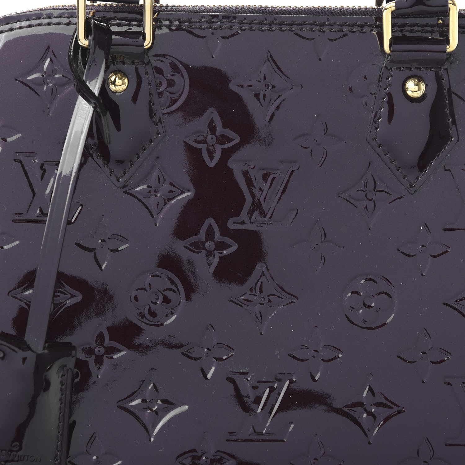 Louis Vuitton Vernis Alma PM Amarante 9 of 9