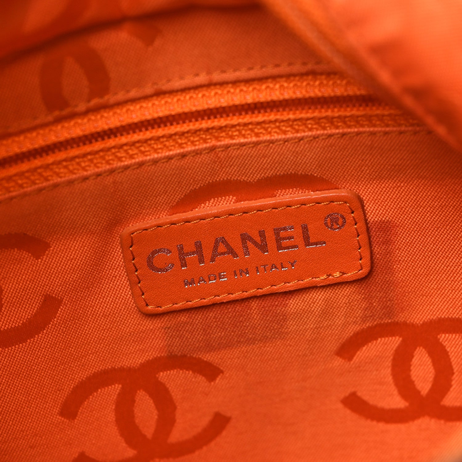 Chanel Calfskin Quilted Medium Cambon Tote Brown Beige 6 of 14