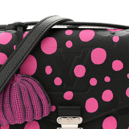 Louis Vuitton LV x YK Empreinte Monogram Giant Pochette Metis Black Fuchsia 8 of 10