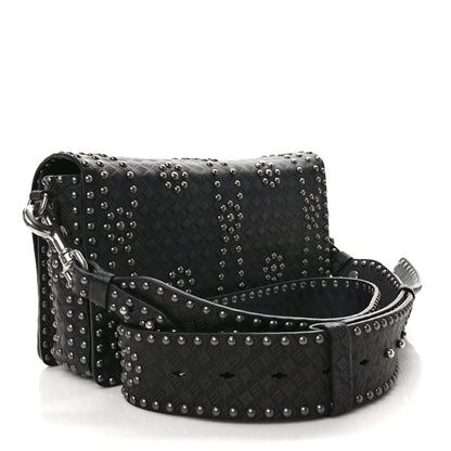 Christian Dior Calfskin Studded Dio(r)evolution Flap Bag Black 3 of 8