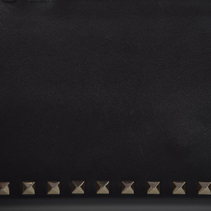Valentino Garavani Nappa Rockstud Wristlet Clutch Black 8 of 10