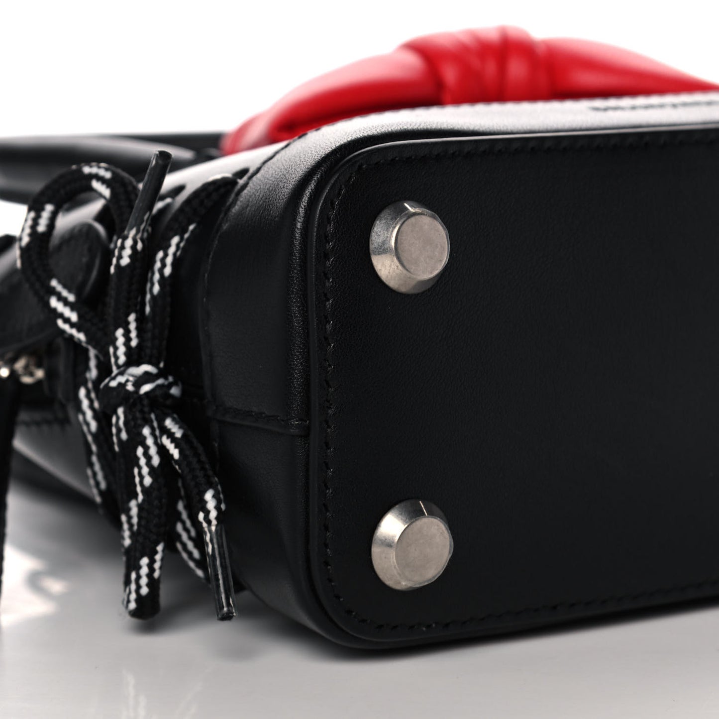 Calfskin Hello Kitty XXS Ville Top Handle Bag Black