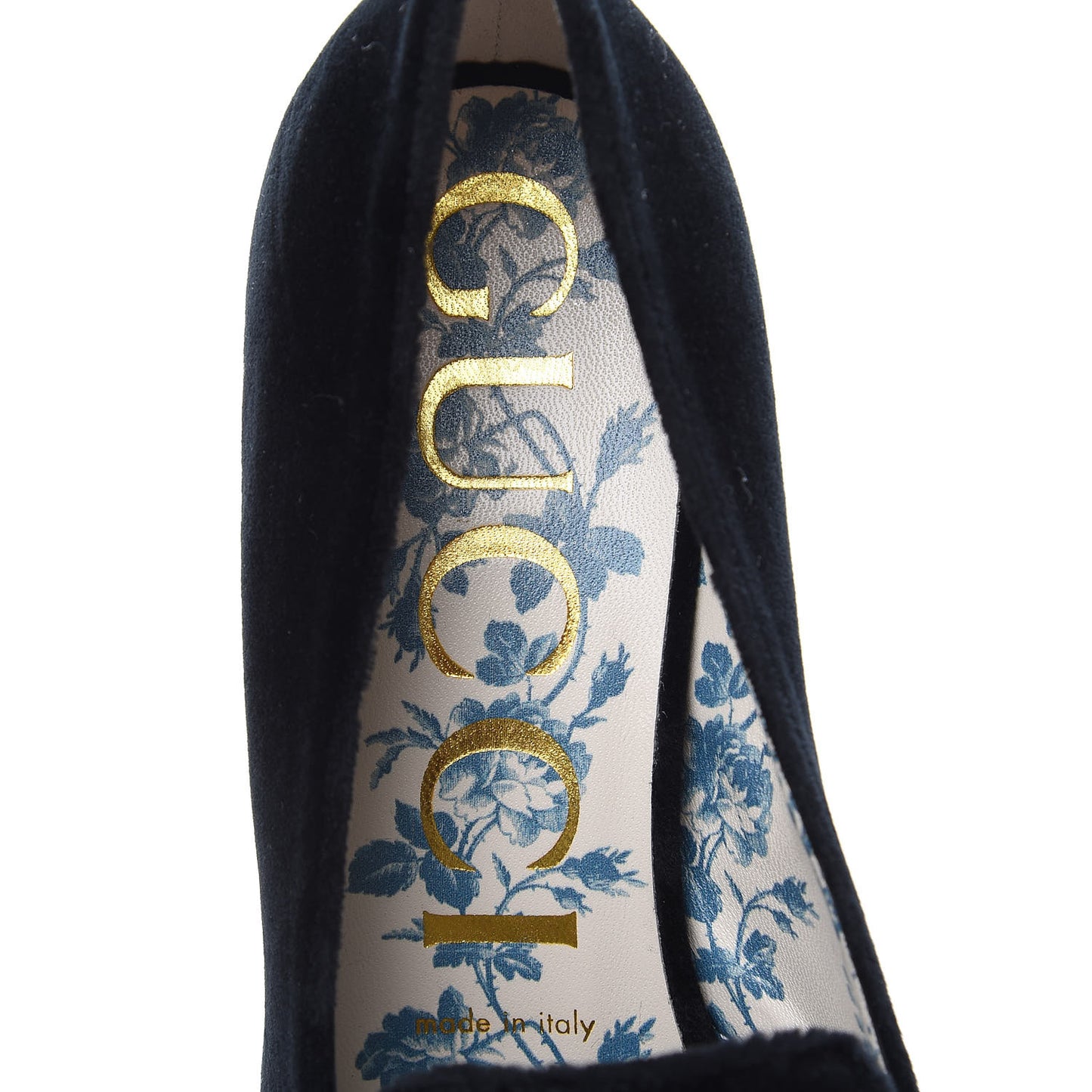 Softy Velvet GG Victoire 55mm Loafer Pumps 38.5 Black