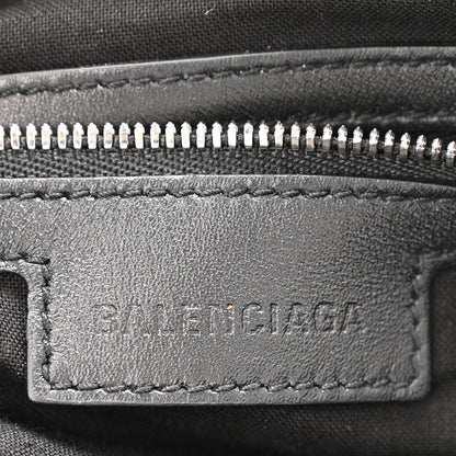 Balenciaga Agneau Arena Silver Hardware Small Le City Optic White 6 of 14