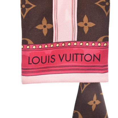 Louis Vuitton Silk Monogram Summer Trunks Bandeau Brown 5 of 7