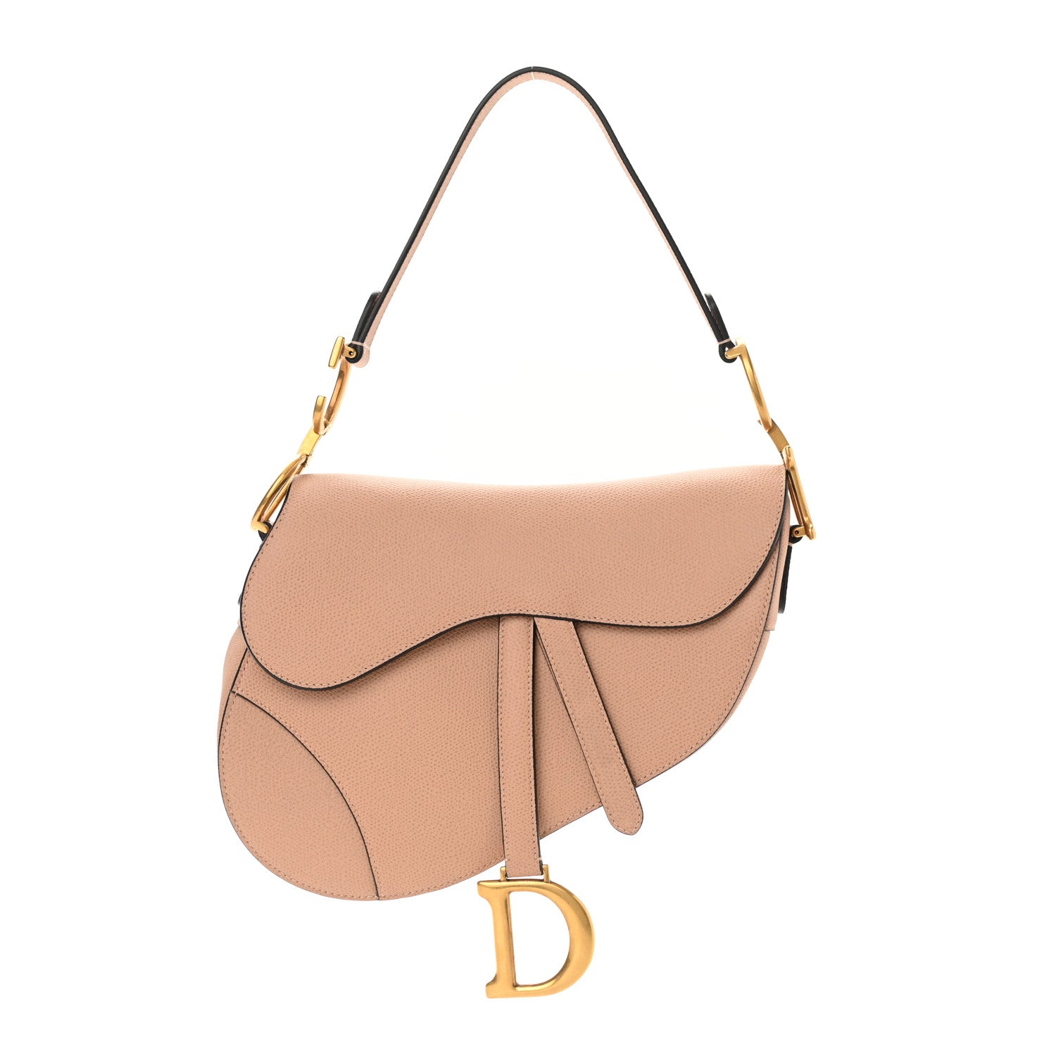 Christian Dior Grained Calfskin Saddle Bag Fard 1 of 8