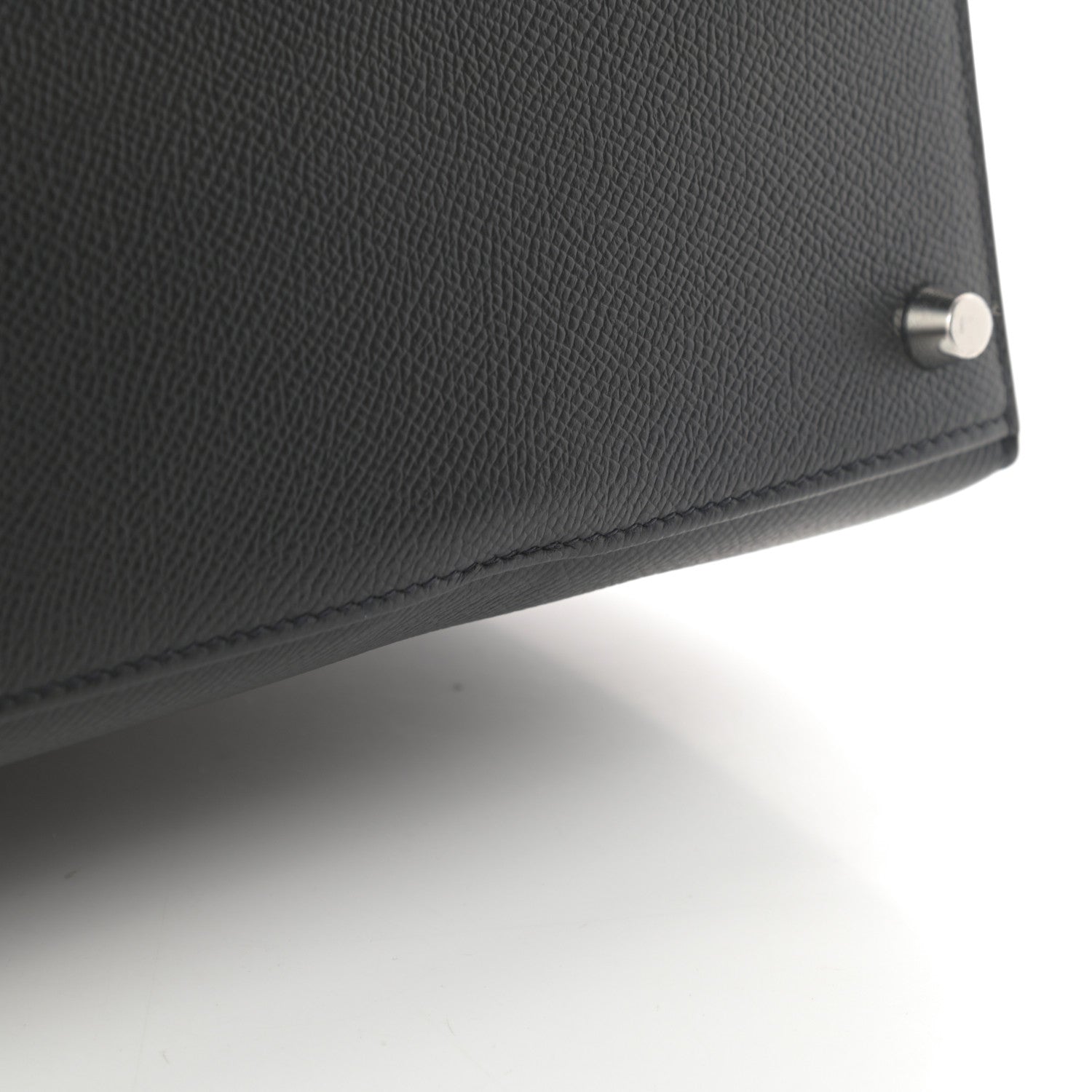 Hermes Epsom Kelly Sellier 25 Black 12 of 14