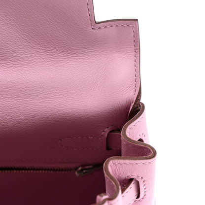 Hermes Swift Kelly Retourne 25 Mauve Sylvestre 12 of 17