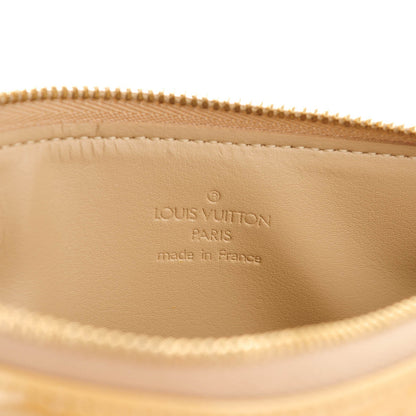 Louis Vuitton Vernis Lexington Fleurs Pochette Beige 6 of 7