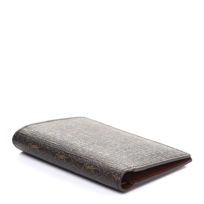 Saint Laurent Classic Toile Monogram Bi-Fold Wallet Brown 4 of 8