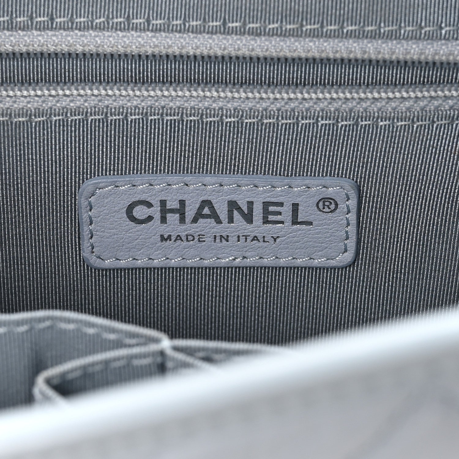 Chanel Aged Calfskin Quilted Medium Gabrielle Hobo Light Blue 6 of 11
