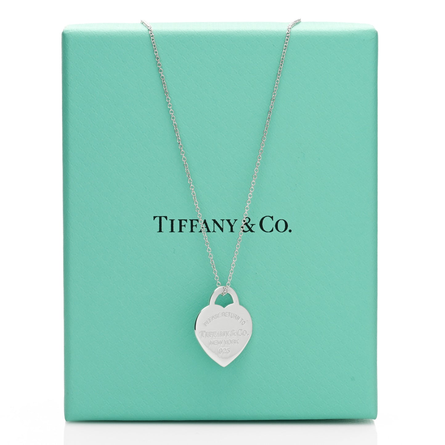 Sterling Silver Small Return to Tiffany Heart Pendant Necklace
