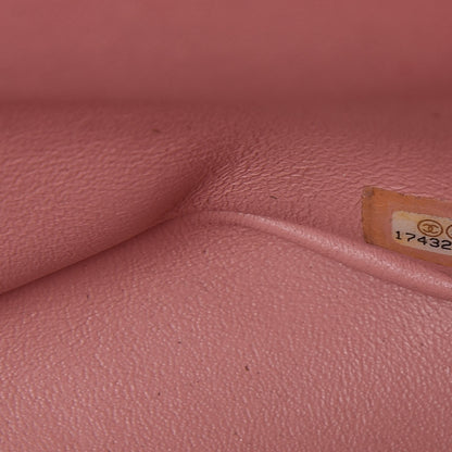 Chanel Patent Quilted Jumbo Double Flap Pink 8 of 10