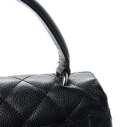 Chanel Caviar Quilted Medium Kelly Flap Bag Black 14 of 16