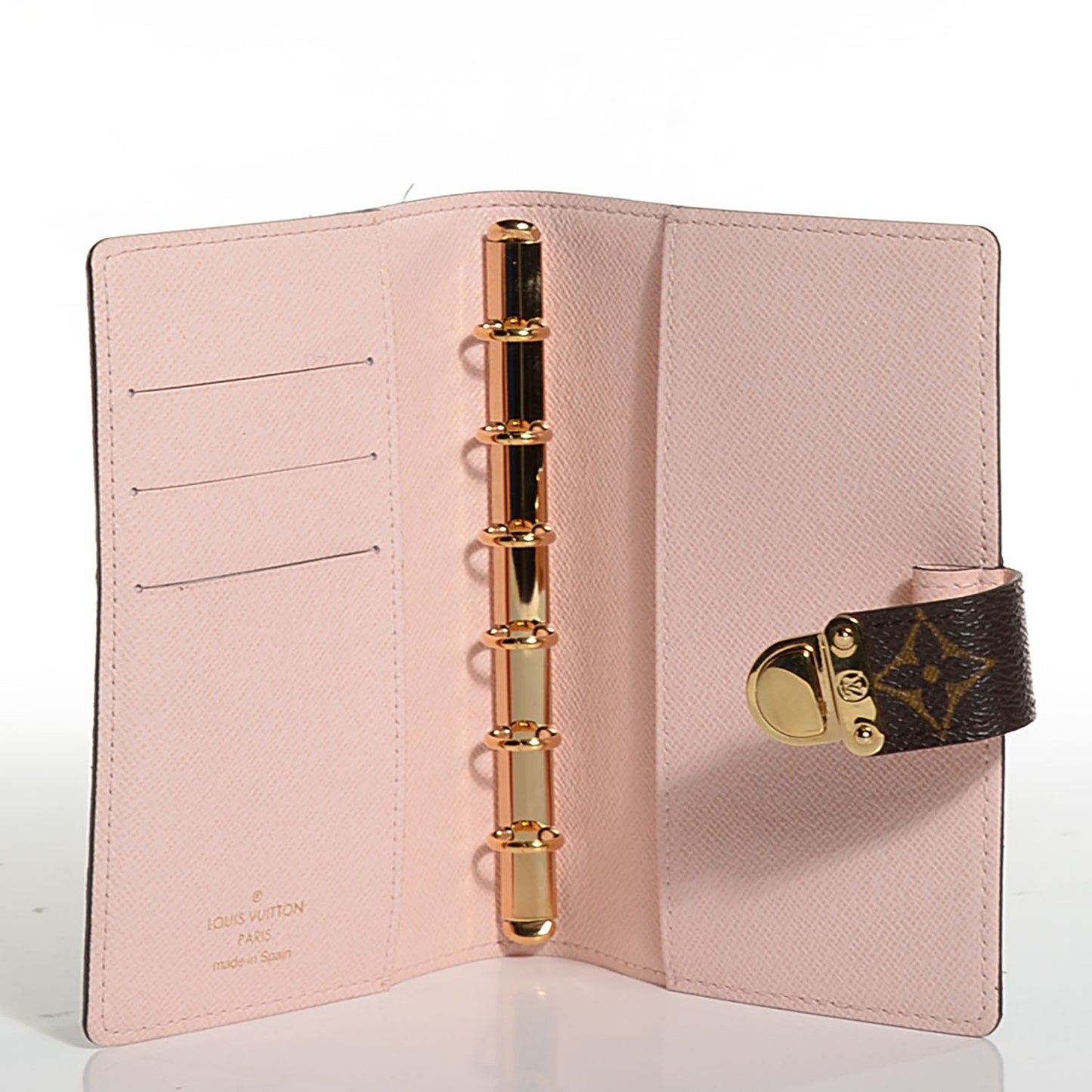 Monogram Koala Small Ring Agenda Cover Rose
