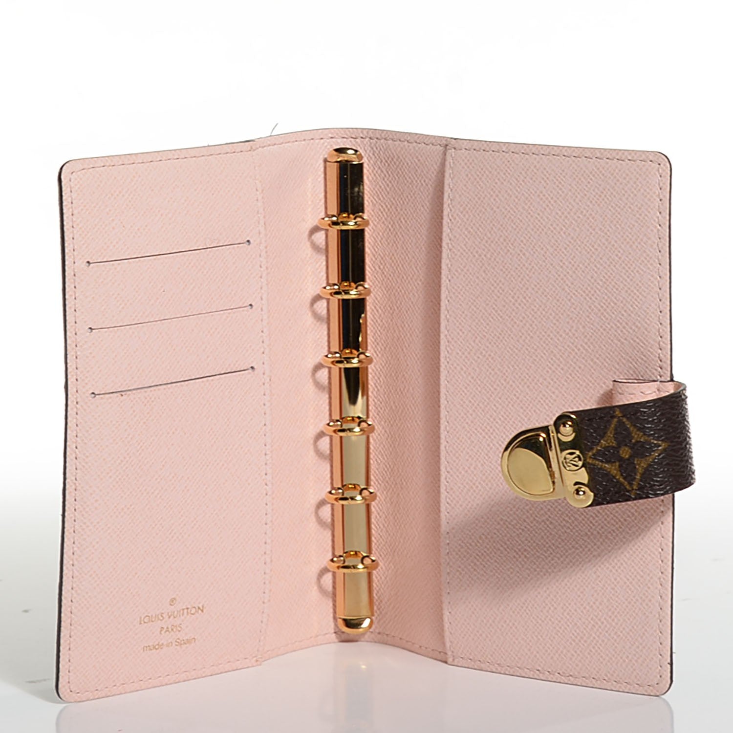 Louis Vuitton Monogram Koala Small Ring Agenda Cover Rose 5 of 7