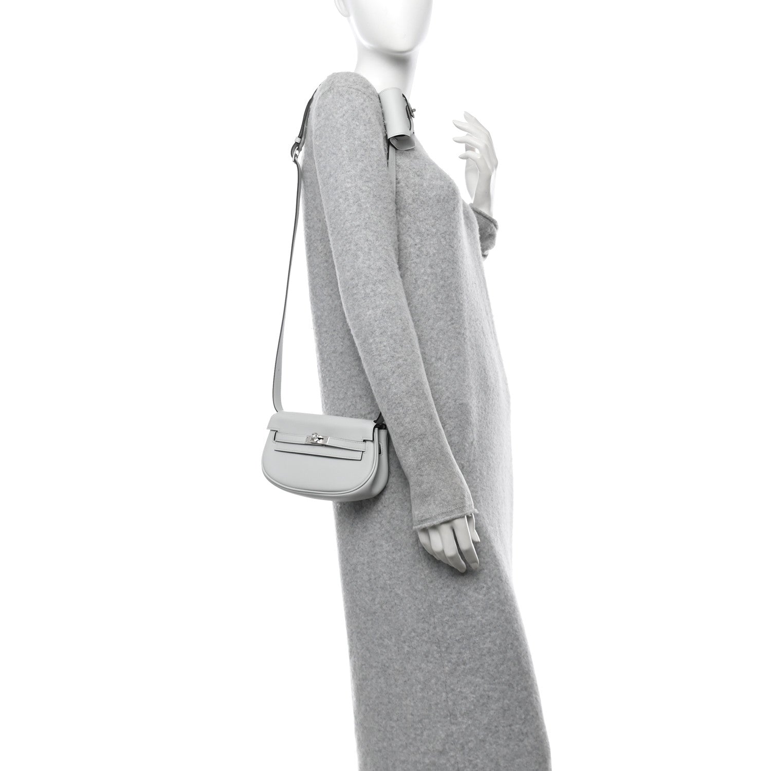 Hermes Swift Kelly Moove Gris Platine 2 of 11